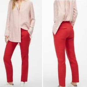 😍MASSIMO DUTTI Red Linen Pants 😍